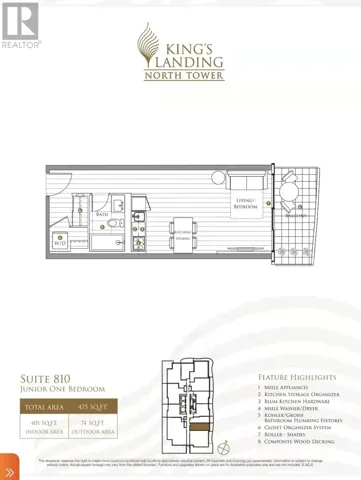810 - 75 BILLES HEIGHTS, Toronto (Bayview Village), Ontario M2K0J8