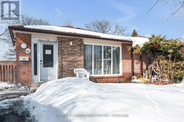 116 ADDINGTON CRESCENT, Brampton (Avondale), Ontario L6T2R5
