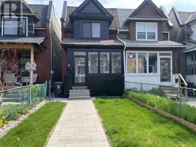 19 BRITANNIA AVENUE, Toronto (Junction Area), Ontario M6N3T6