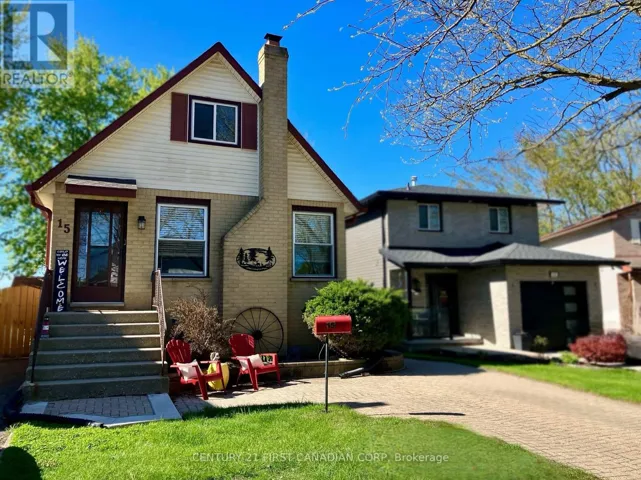 15 CHANCTON CRESCENT, London South (South Y), Ontario N6E2Y5