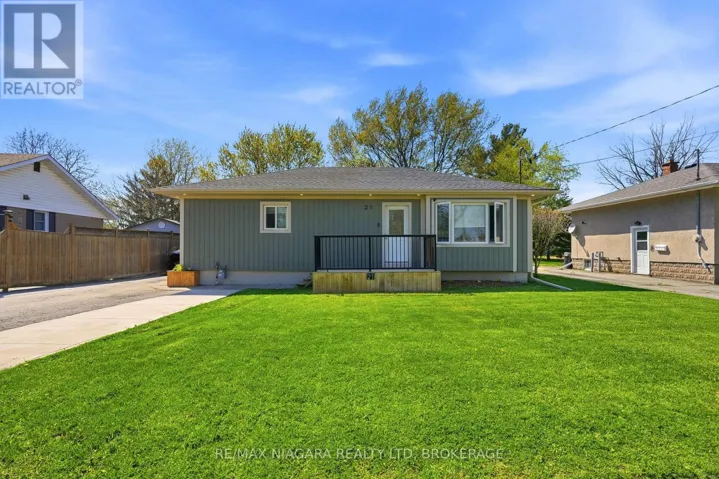 21 VERNE AVENUE, Welland (Broadway), Ontario L3C1Z6