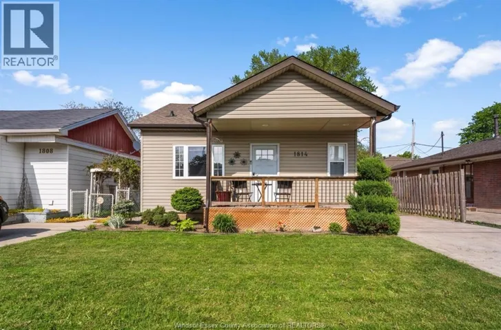 1814 Central AVENUE, Windsor, Ontario N8W4H7
