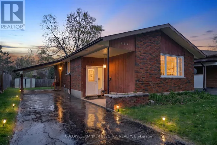 265 SUNSET BOULEVARD, Peterborough (Northcrest Ward 5), Ontario K9H5L1