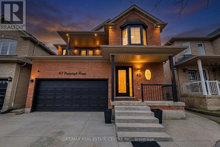 43 BRIARCROFT ROAD, Brampton (Fletcher's Meadow), Ontario L7A1X7
