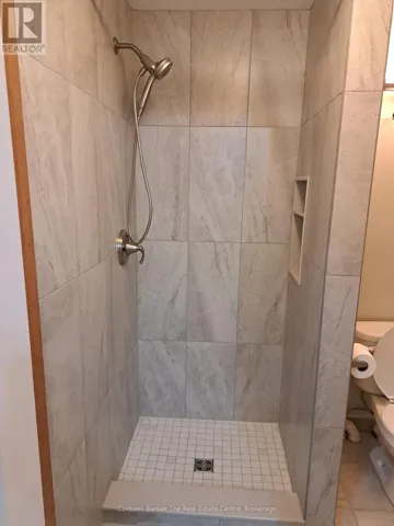 Newly renovated shower