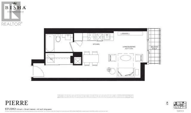 1313 - 88 BLUE JAYS WAY, Toronto (Waterfront Communities), Ontario M5V2G3