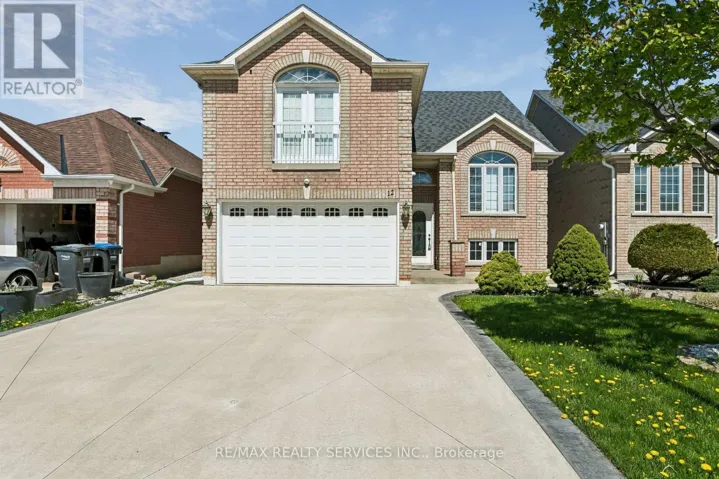 12 GOLDIE AVENUE, Brampton (Northwest Sandalwood Parkway), Ontario L7A2C8