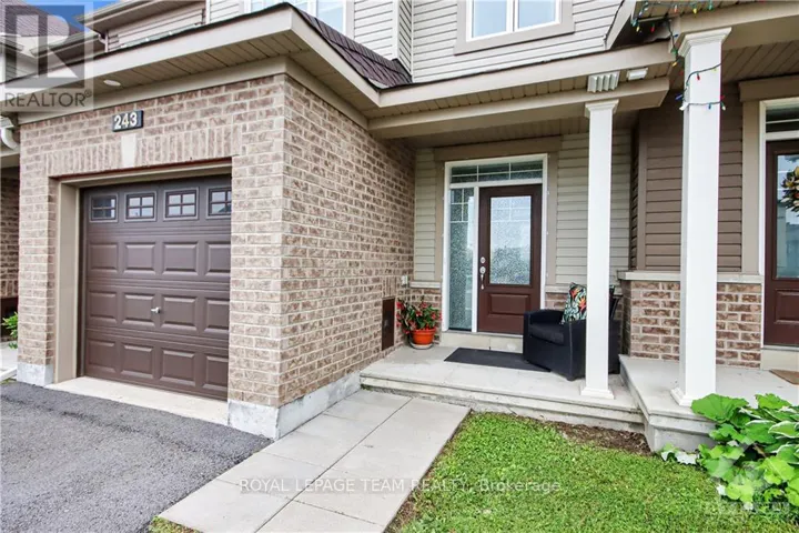 243 KIMPTON DRIVE, Ottawa, Ontario K2S0B9