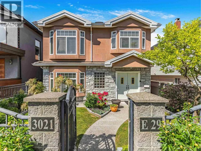 3021 E 29TH AVENUE, Vancouver, British Columbia V5R1V9
