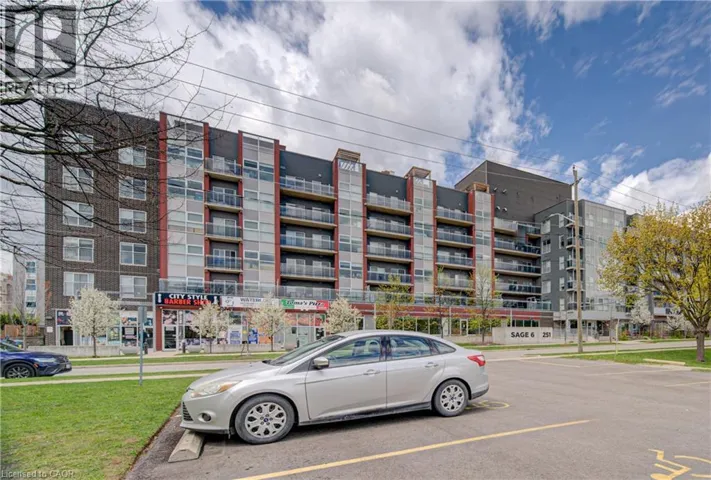 251 HEMLOCK Street Unit# 208, Waterloo, Ontario N2L0H2