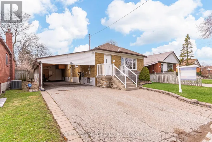 114 CANLISH ROAD, Toronto (Dorset Park), Ontario M1P1S9