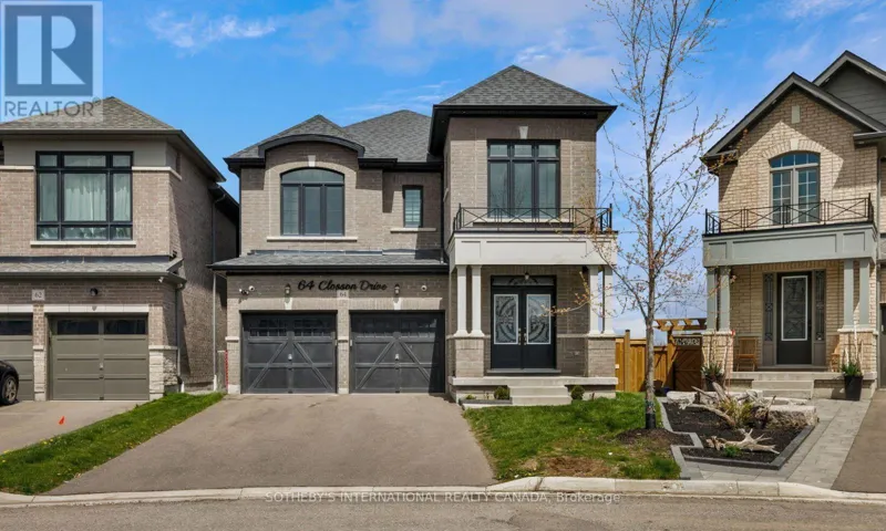 64 CLOSSON DRIVE, Whitby, Ontario L1P0M9