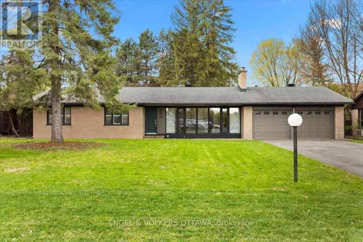 28 LEACOCK DRIVE, Ottawa, Ontario K2K1S1