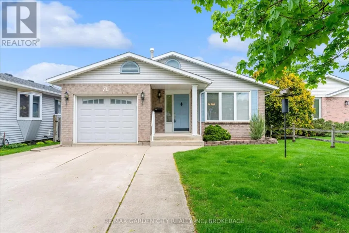 71 HAZEL STREET, St. Catharines (Burleigh Hill), Ontario L2T4B8