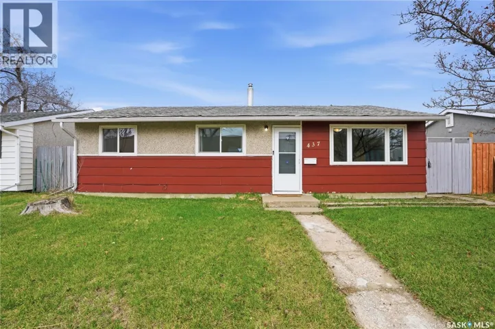 437 W AVENUE N, Saskatoon, Saskatchewan S7L3G9