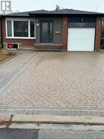 48 MONTJOY CRESCENT, Brampton (Central Park), Ontario L6S3E7