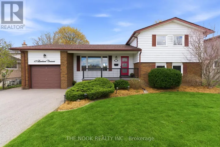 13 LAMBARD CRESCENT, Ajax (South East), Ontario L1S1M6