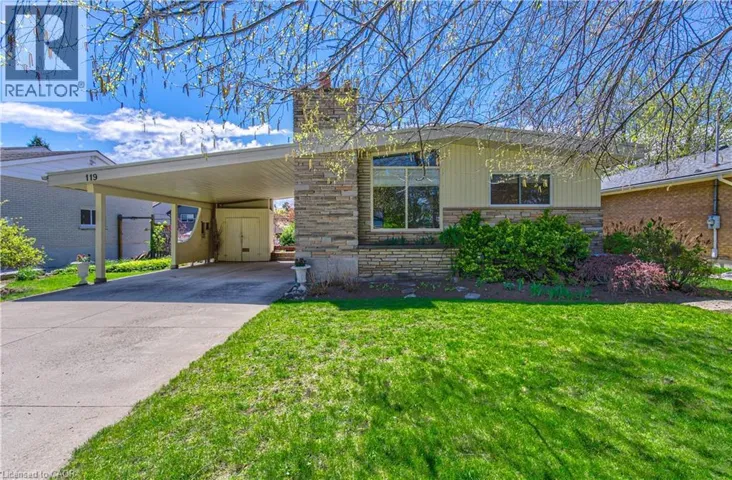 119 TRAFALGAR Avenue, Kitchener, Ontario N2A1Z5