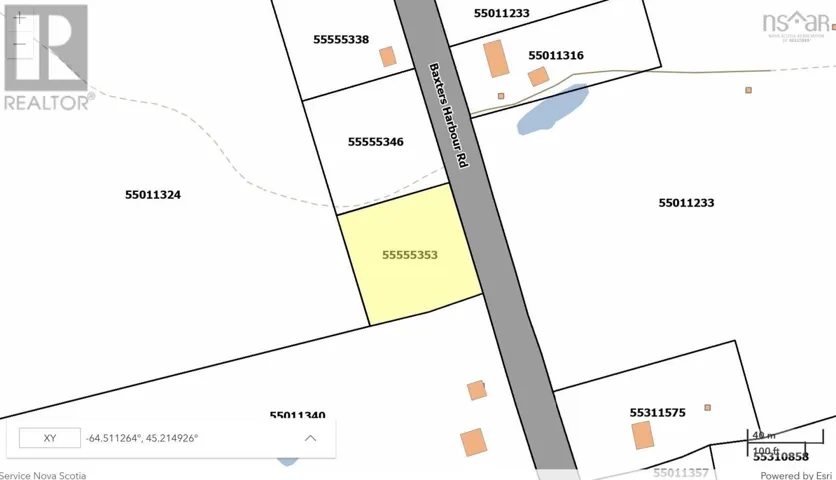 Lot 102 Baxters Harbour Road, Baxters Harbour, Nova Scotia B0P1H0