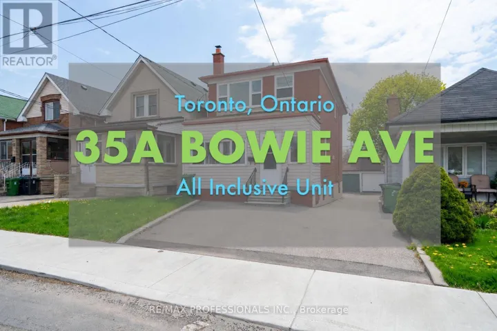 BSMT - 35A BOWIE AVENUE, Toronto (Briar Hill-Belgravia), Ontario M6E2P2