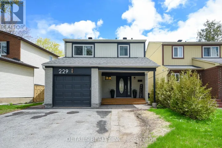 229 EQUESTRIAN DRIVE, Ottawa, Ontario K2M1A5