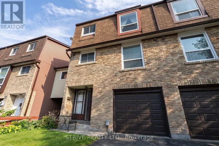 45 - 222 PEARSON STREET, Oshawa (O'Neill), Ontario L1G7C6