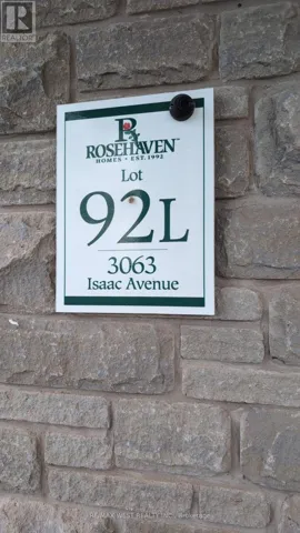 3063 ISAAC AVENUE, Oakville (GO Glenorchy), Ontario L6M0S7
