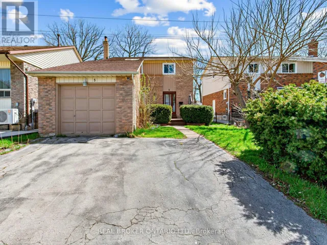 5 FIREBRACE ROAD, Toronto (Steeles), Ontario M1W2Z3