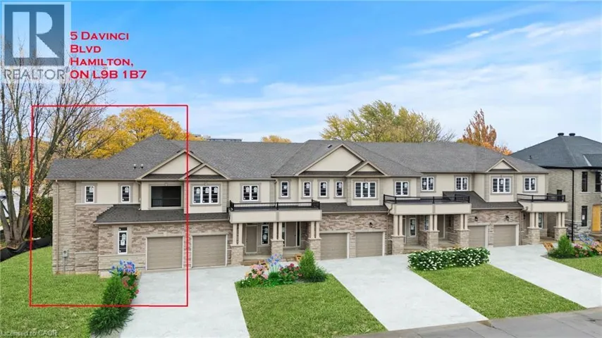 5 DAVINCI Boulevard, Hamilton, Ontario L9B1B7