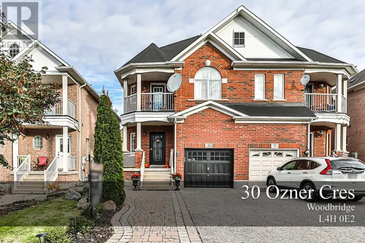 30 OZNER CRESCENT, Vaughan (Vellore Village), Ontario L4H0E2