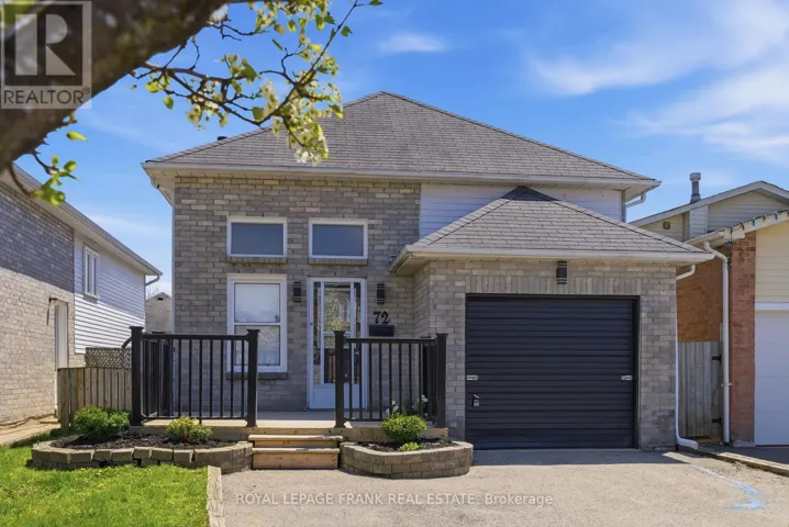 72 BROADLANDS CRESCENT, Clarington (Courtice), Ontario L1E1R1
