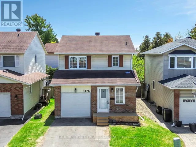 1476 KAMOURASKA CIRCLE, Ottawa, Ontario K1C3J2