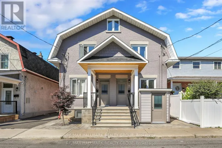 B - 15 MARIER AVENUE, Ottawa, Ontario K1L5S6
