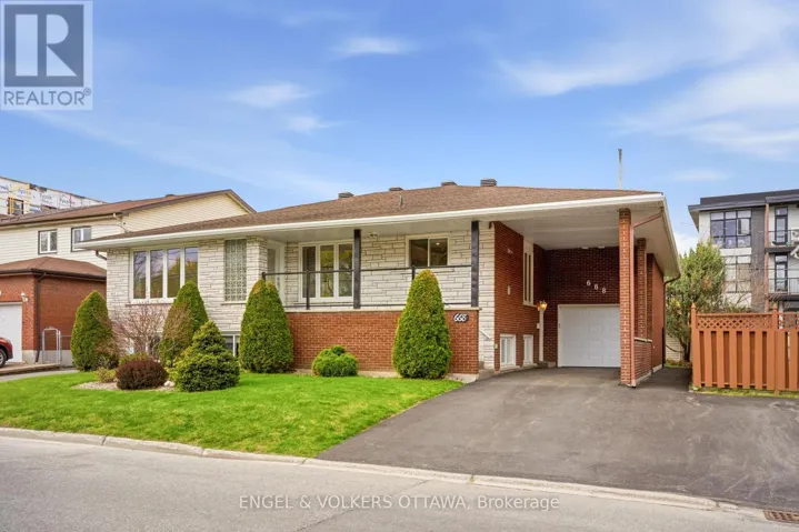 668 DE L'EGLISE STREET, Ottawa, Ontario K1K3K2