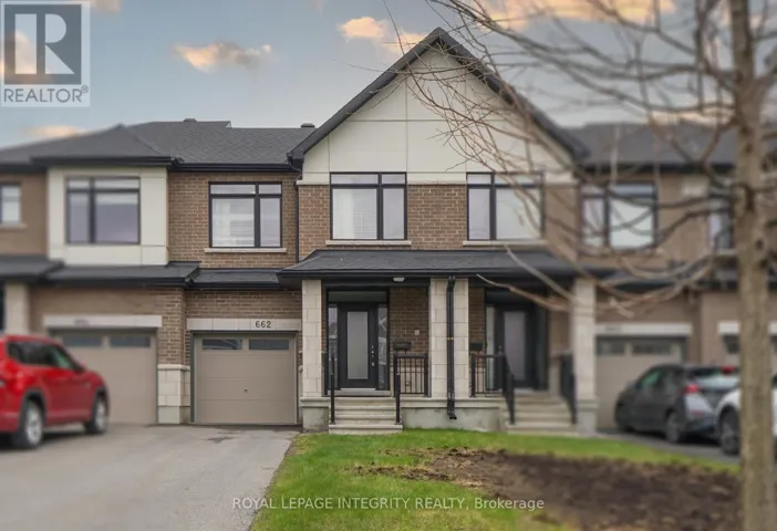 662 PUTNEY CRESCENT, Ottawa, Ontario K2S1E7