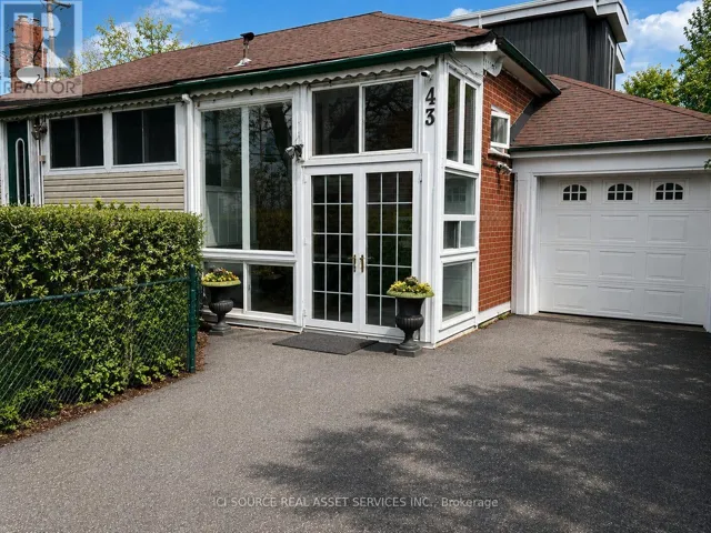 43 RIDGEMOOR AVENUE, Toronto (Birchcliffe-Cliffside), Ontario M1N1M5