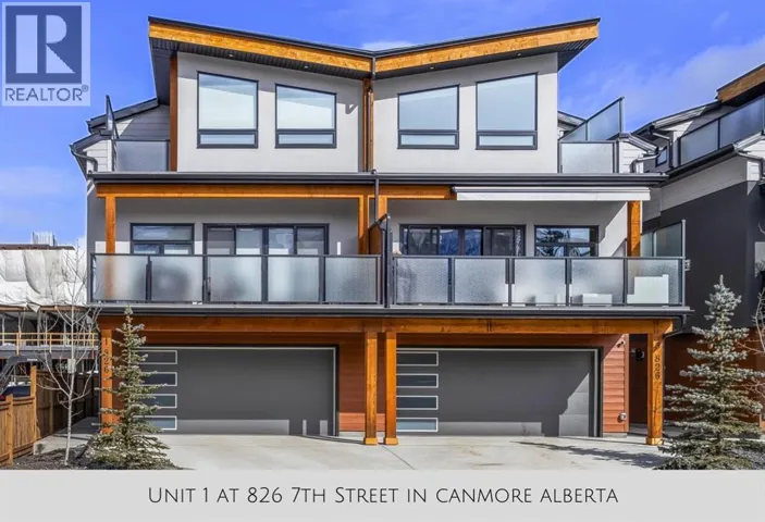 1, 826 7th Street, Canmore, Alberta T1W2C8