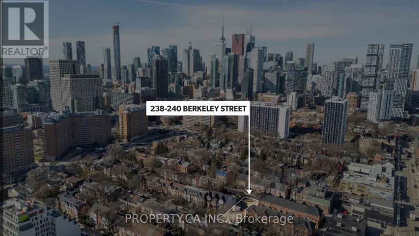 238 BERKELEY STREET, Toronto (Moss Park), Ontario M5A2X4