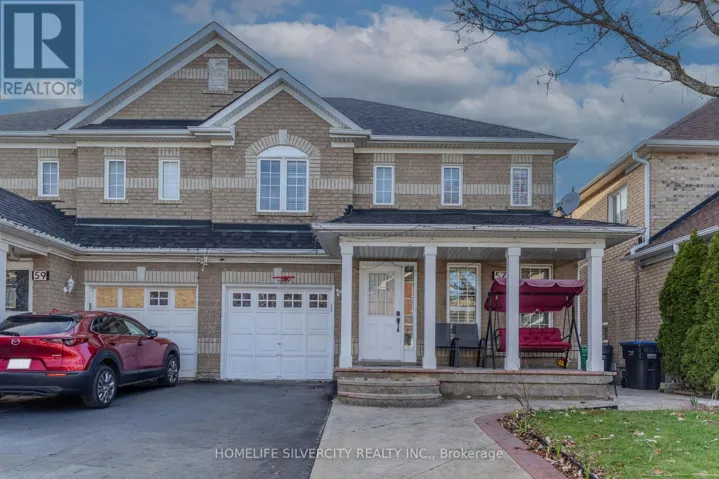 57 SAINTSBURY CRESCENT, Brampton (Sandringham-Wellington), Ontario L6R2V9