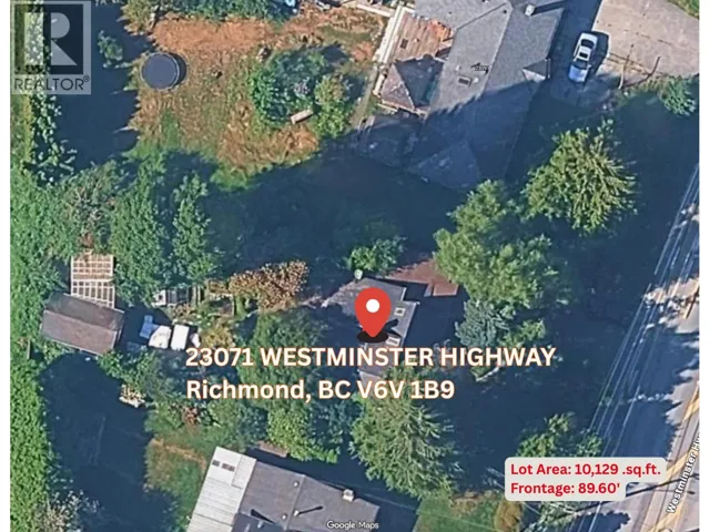 23071 WESTMINSTER HIGHWAY, Richmond, British Columbia V6V1B9