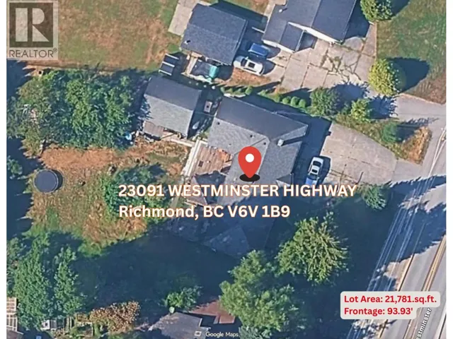 23091 WESTMINSTER HIGHWAY, Richmond, British Columbia V6V1B9