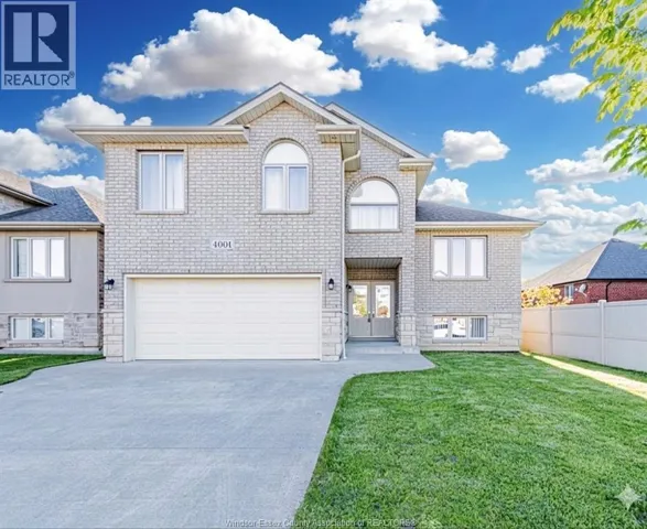 4001 COSENZA STREET, Windsor, Ontario N9G0A5