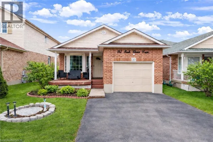 183 BUSH CLOVER Crescent, Kitchener, Ontario N2E3P7