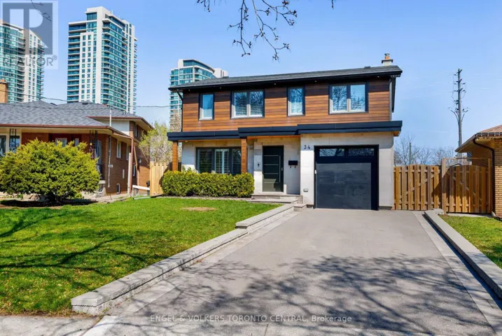34 RUFFORD ROAD, Toronto (Alderwood), Ontario M8W4V6