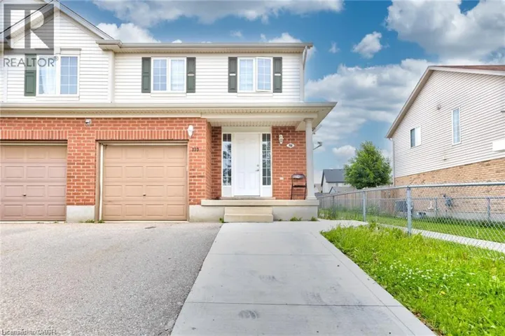 110 COMMONWEALTH Street Unit# (UPPER), Kitchener, Ontario N2E4K8
