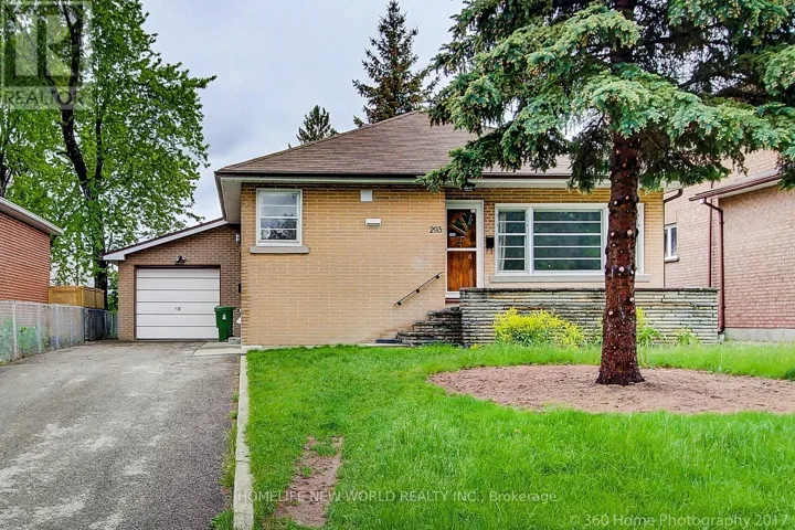 293 HENDON AVENUE, Toronto (Newtonbrook West), Ontario M2M1B3