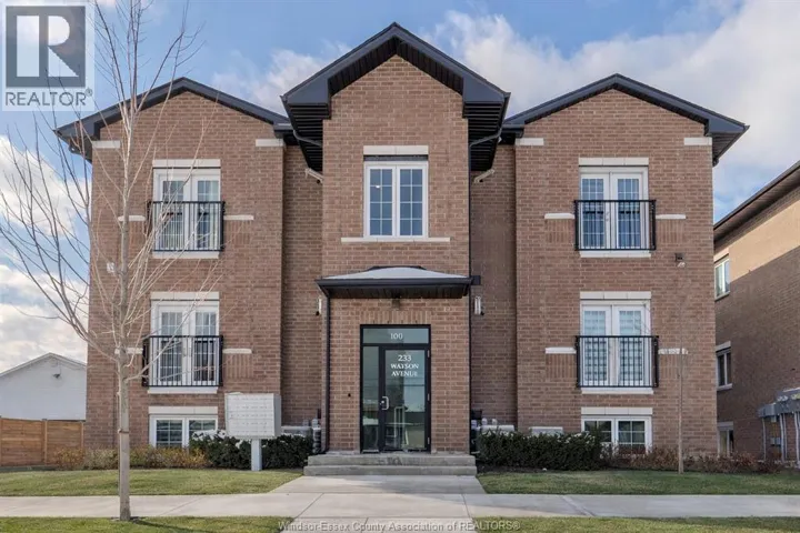 233 Watson AVENUE Unit# 101, Windsor, Ontario N8S3R8