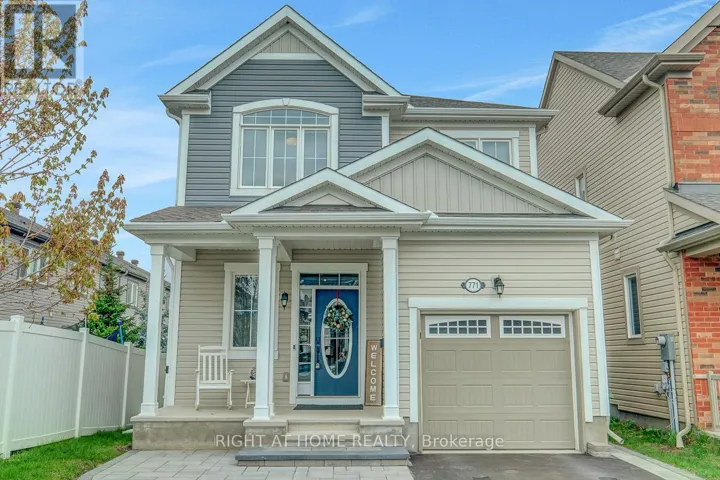 771 DEVARIO CRESCENT, Ottawa, Ontario K2J6H3