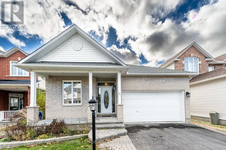 12 MAPLE STAND WAY, Ottawa, Ontario K2G6P4