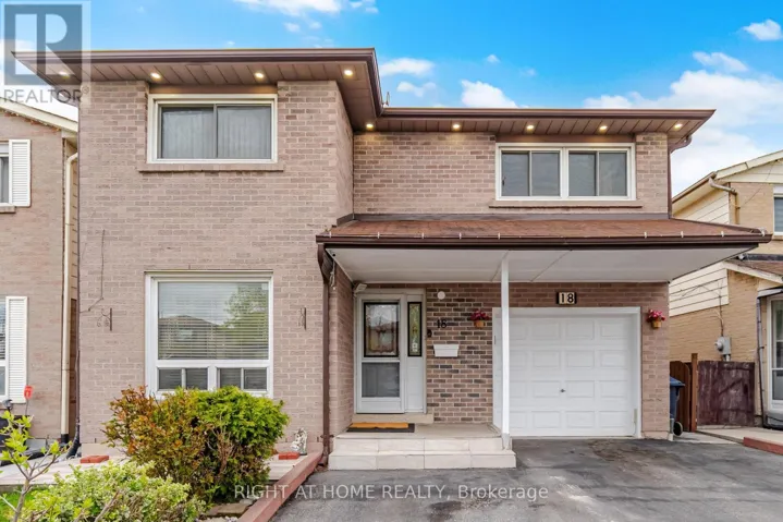 18 MERCEDES DRIVE, Toronto (Mount Olive-Silverstone-Jamestown), Ontario M9V4T5